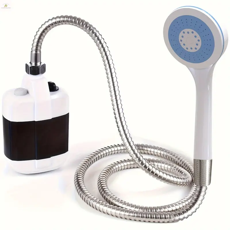 ANIELGARD   Travel & Camping Portable Handheld Shower with Water Filtration System, Perfect for RV, Home Travel, Garden Use - 4-5 Liter/min Water Flow, a Must-Have for Trips 0