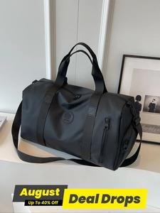 Short trip bag handbag large capacity multi-functional sports yoga bag dry and wet separation independent shoe compartment, tote bags for school, tote bag for work, essential for travel and outing