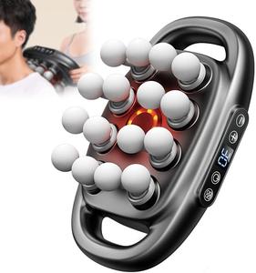 16 Head Massager Gun, Rechargeable Muscle Massager, Portable Handheld Muscle Massager for Home & Travel, Comfort Body Muscle Massager