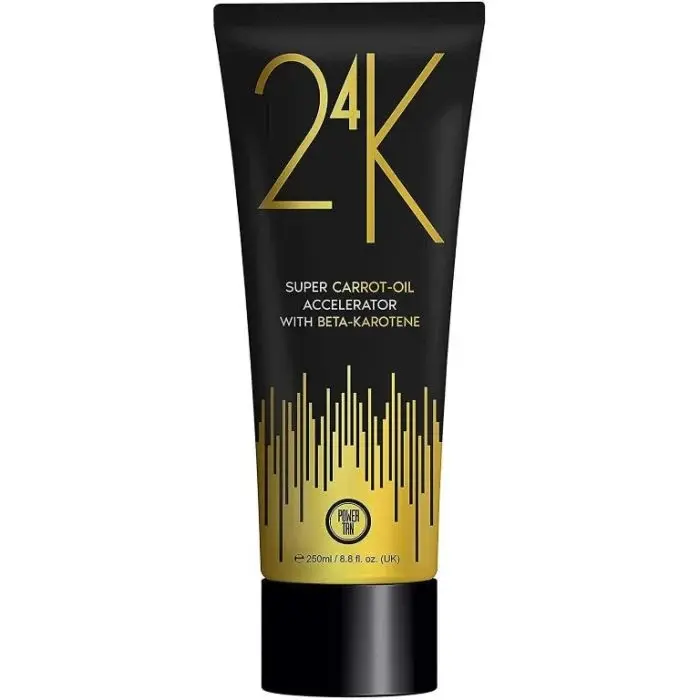 PowerTan 24K Super Carrot Oil Tanning Accelerator 250ml Hydrating Moisturizing Body Care Fragrance Moisturize 0