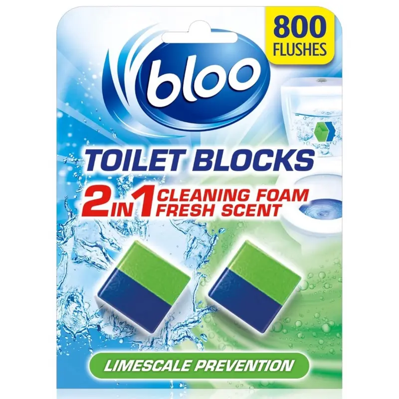Bloo Toilet Blocks for Household Cleaning and Freshening