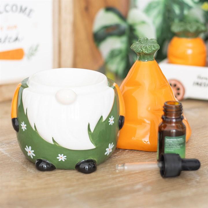 Carrot Design Salt & Pepper Shakers In ceramic cart holder - Easter Spring Home Accessory 4