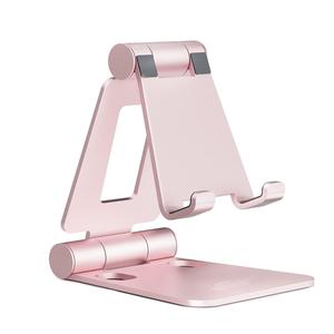 Adjustable Desktop Phone Holder, Foldable Cell Phone Stand, Stable Phone Rack for Cellphone Tablet