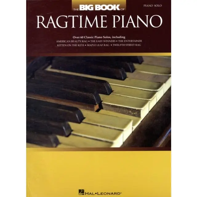 The Big Book of Ragtime Piano - Book - 9781423442936 - Hal Leonard Corporation 0