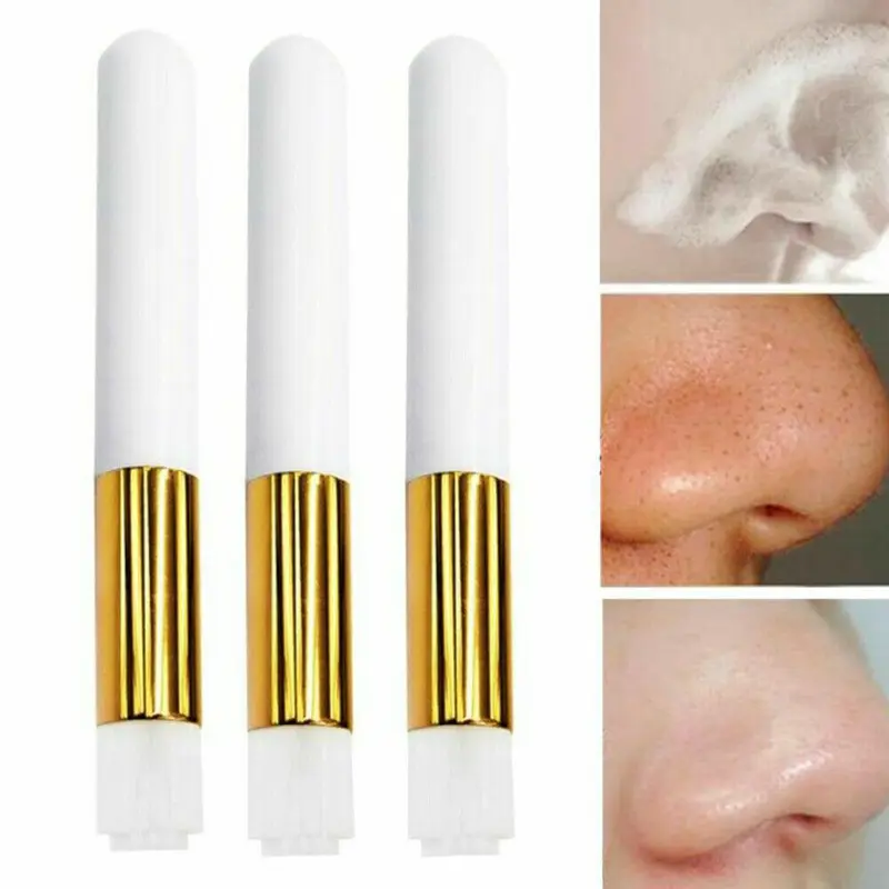 3PCS Professional Soft Eyelash Extensions Cleaning Foam Shampoo Cleansing Brush 3