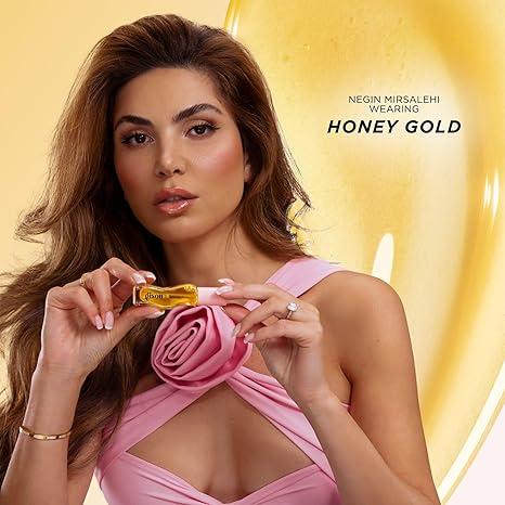 Product Introduction of Gisou Honey Infused Hydrating Lip Oil,  Gisou Honey Lip Oil, Nourishing Lip Moisturizer for Dry Lips, High Shine,Lip Balm, Lipstick, Lip Oil,Glossy (8ml) 8