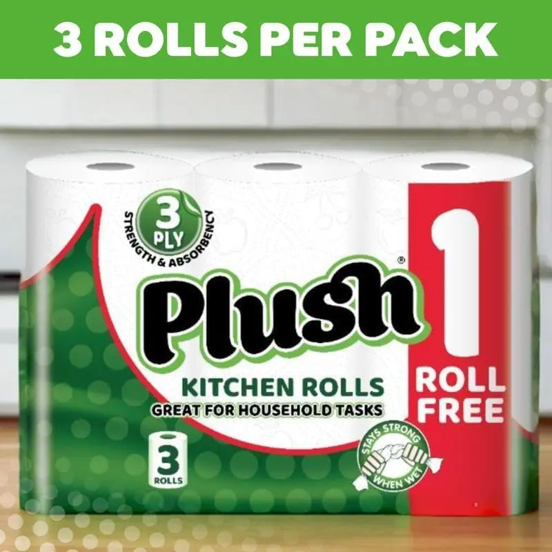 90 x Toilet rolls 3Ply, 18 x Kitchen Rolls, Luxury Quilted, Soft and gentle, Flushable Eco-friendly Disposable Sustainable, Family Sheets Wipes soft Bathroom Set Wipes Household 5