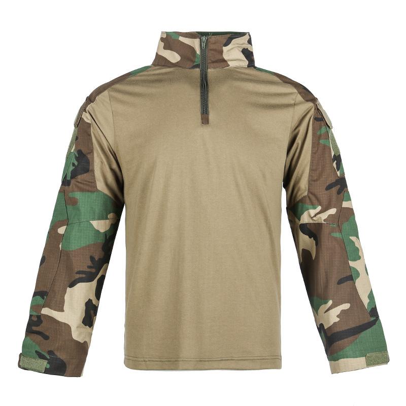 Product Introduction of Men's Outdoor Tactical Hiking T-Shirts,Hunting  Camouflage Long Sleeve Hunting Climbing Shirt,Male Breathable Sport Clothes 18