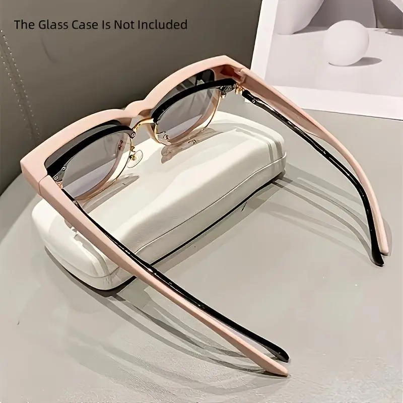 Polarized Square Fit Over Glasses For Women And Men, Plastic Hinges, Perfect For Driving, Beach, Travel, And Fashion 1