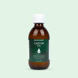 Holland & Barrett Organic Cold-Pressed Castor Oil 250ml | Pure, Hexane-Free, High in Vitamin E, Omega-6 & Omega-9 | Hydrates Skin & Hair | Suitable for Vegetarians & Vegans