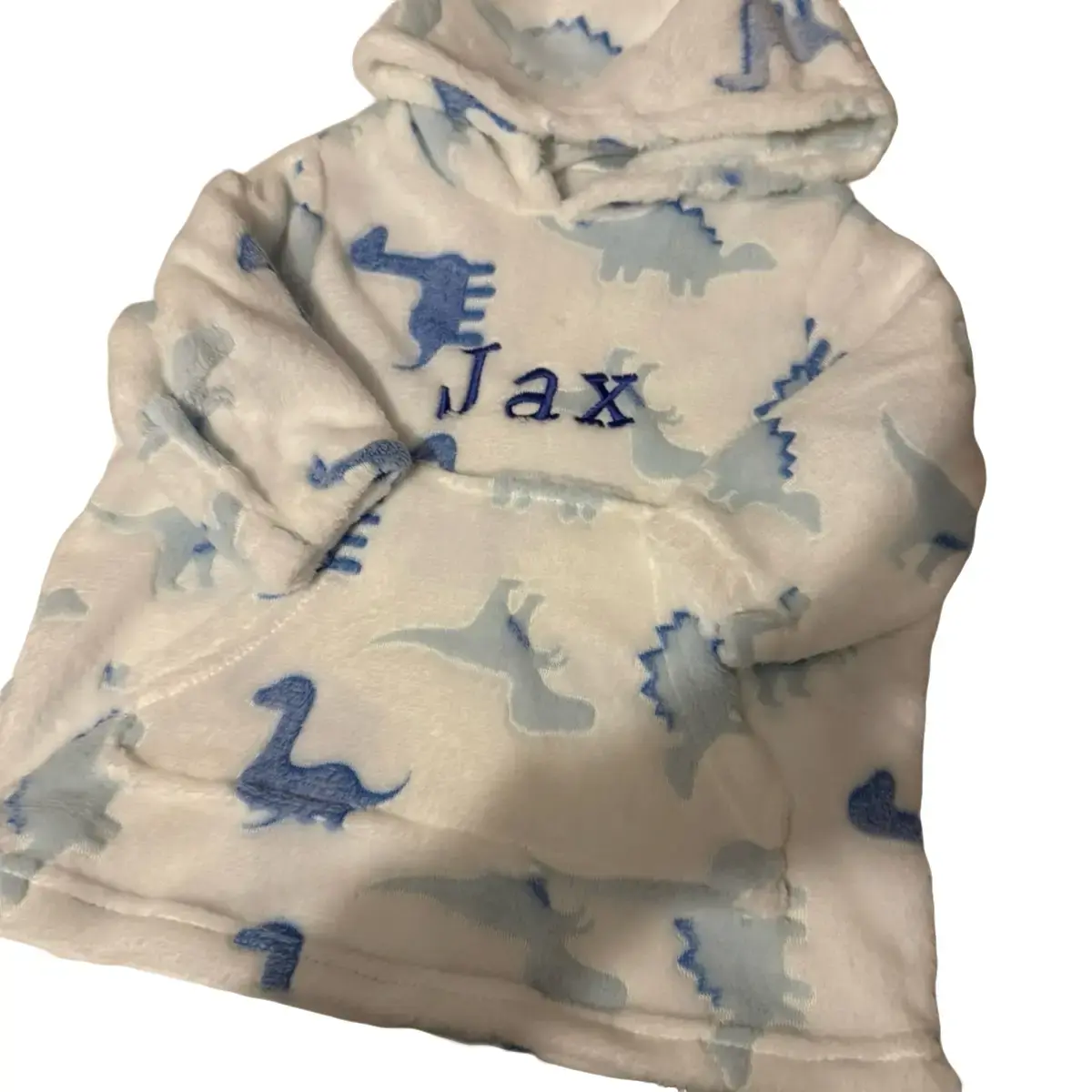 Personalised Dinosaur Star or Heart Snudie for Children 6 Months to 3 Years new born
