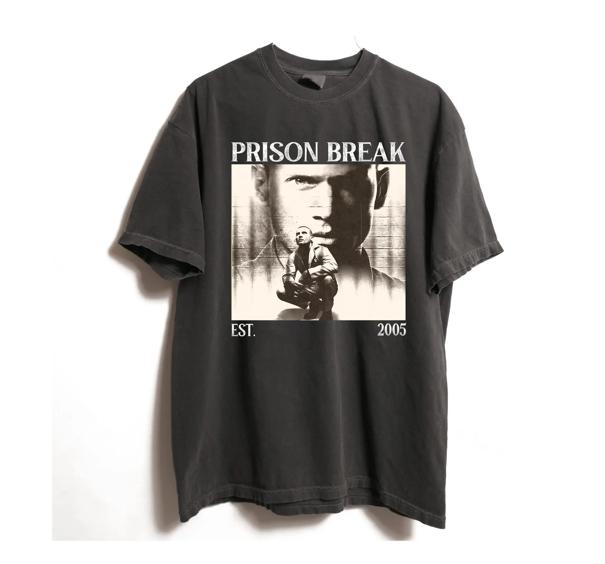 Prison Break Shirt, Vintage Shirt,  Prison Break Fan Shirt, Dad Gifts, Shirt, Vintage Movie Shirt, Gift For Him Cotton Man