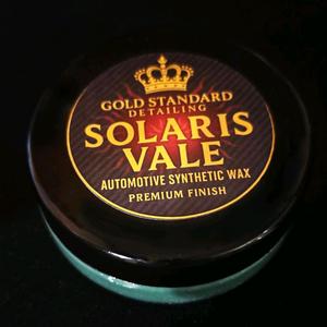 Gold Standard Detailing Solaris Vale Premium Wax for Automotive Finish 100ml