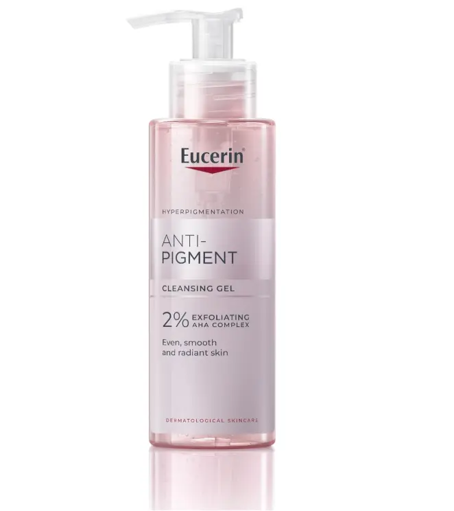 Eucerin Anti-Pigment Cleansing Gel 200ml, Gel Cleanser to Reduce Appearance of Dark Spots, Exfoliating Cleanser for Treatment of Hyperpigmentation Facial Skincare 0