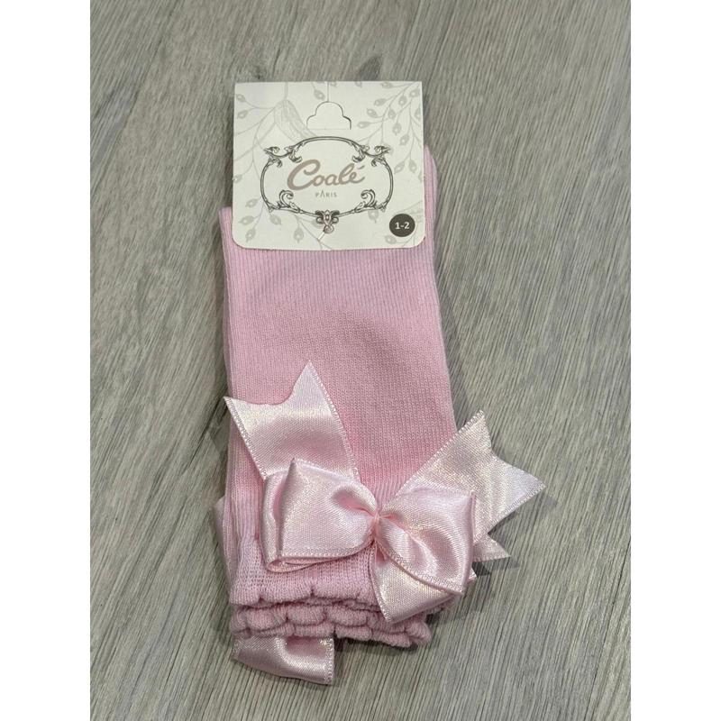 Girls Knee High Bow Socks (Multiple Colours) childrens  clothes 3