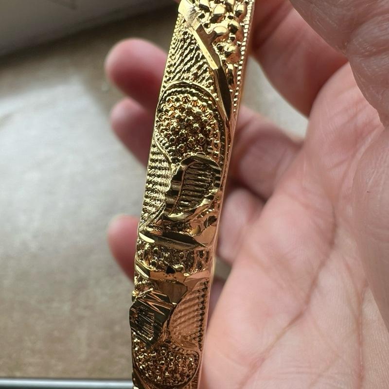 Dubai Gold Plated Bangle - Modern and Traditional Style, High Quality 2