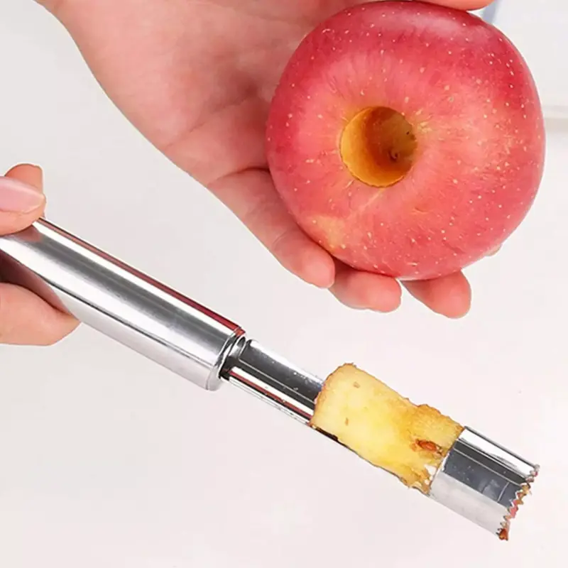 Apple Corer Stainless Steel Core Remover Kitchen Tool Fruit Pip Pear Utensil 4