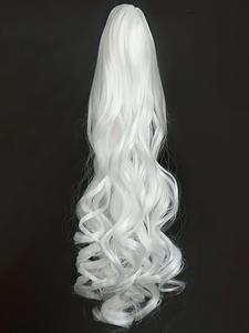 Women's 18inch Long Wavy Synthetic Ponytail Extension with Hair Claw for Party, Cosplay, Taking Photos, Striking Natural Fluffy Hair Wigs without Bangs for Daily & Party Hairstyle Decoration