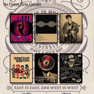 Modern Fashion Style Poster, 1 Count Canvas Hanging Painting without Frame, Wall Art Decor for Home Living Room Bedroom Office School