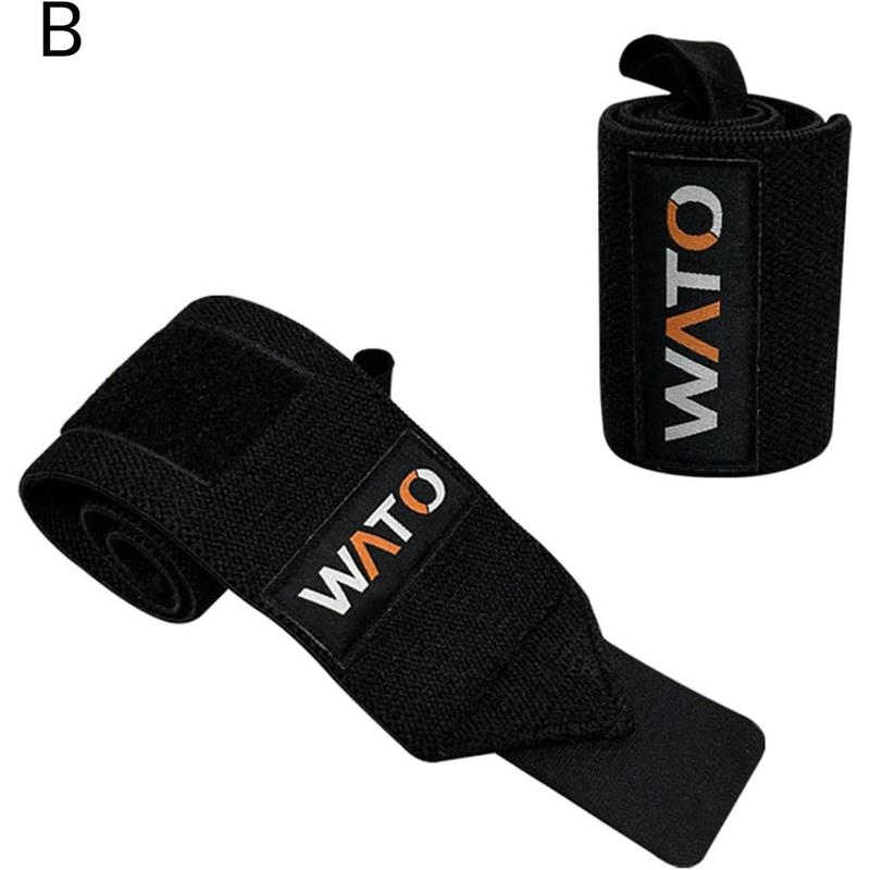 Lifting Wrist Strap Sports Wristband with Adjustable Fastener Tape Thumb Loop Design Compression Guard for Weightlifting Gym Fitness Elastic Pressure 3