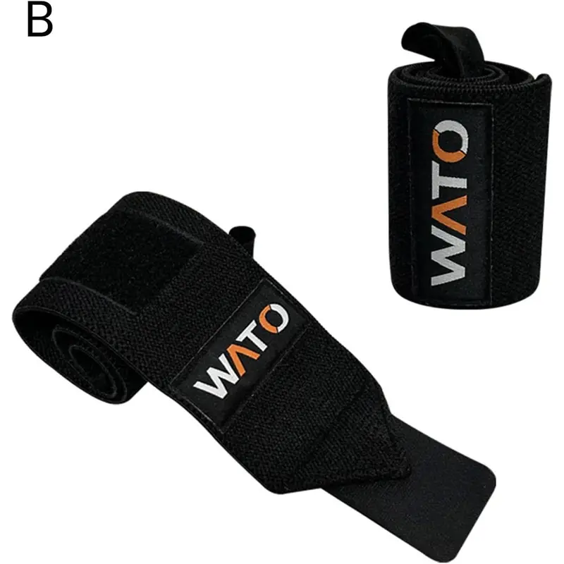 Lifting Wrist Strap Sports Wristband with Adjustable Fastener Tape Thumb Loop Design Compression Guard for Weightlifting Gym Fitness Elastic Pressure 3
