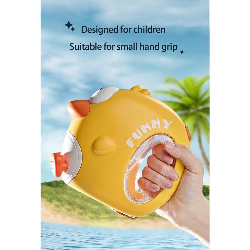 Electric Water Gun Kids Summer Toy Cute Yellow Duck Water Shooting Games Outdoor Toys Pool Beach Party Children Birthday Gifts 8