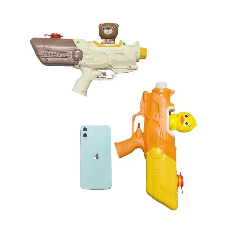 Cartoon Style Cute Single Water Gun Fun Cute Duck Little Cute Bear Very Suitable for Outdoor Beach Water Play Water Squirt Gun Toy Gift 3
