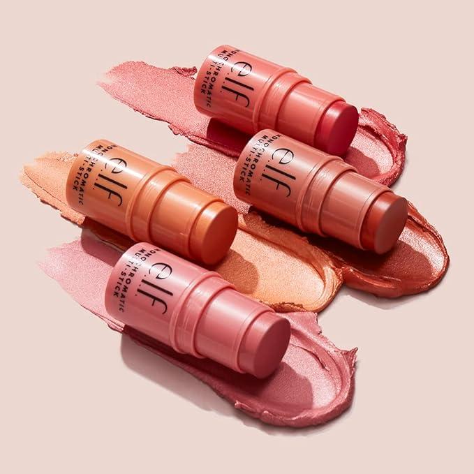 e.l.f., Monochromatic Multi-Stick Blush, Creamy, Lightweight, Versatile, Luxurious, Adds Shimmer, Easy To Use On The Go, Blends Effortlessly 5