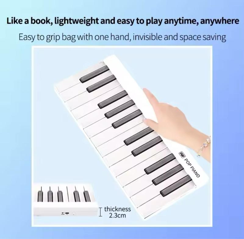 Product Introduction of Pop Piano Light Guided Teaching Keyboard 16