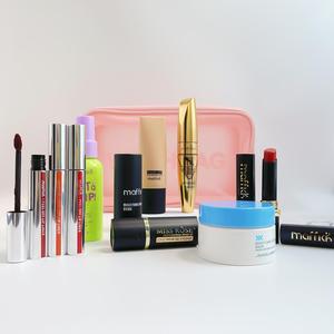 Makeup Set, 1 Set Portable Makeup Bag Set, Including 2 Lipsticks, 3 Lip Liner, 1 Mascara, 1 Blush Stick, 1 Foundation, 1 Eyeliner, 1 Spray, Makeup Tools Kit