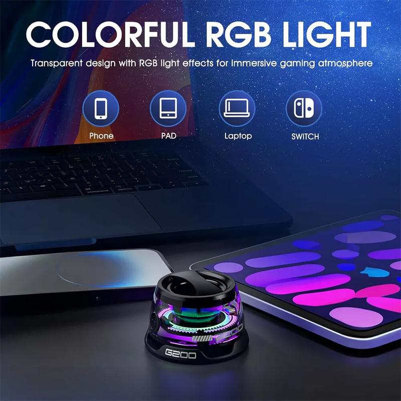 Portable Bluetooth Speaker G200 RGB Lighting Magnetic Speaker BT5.3 Mini - Audio & Video 1