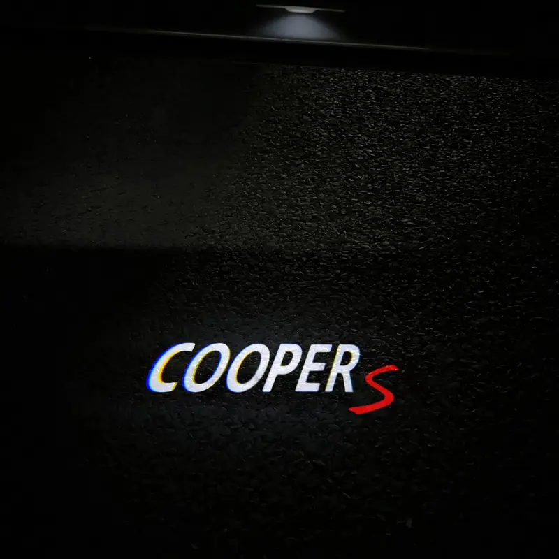 MINI LED Logo Door Light Projectors - Cooper S 1