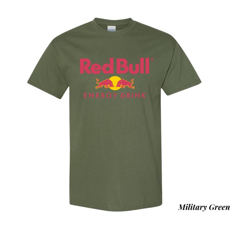 Red Bull T-shirt, Red Bull Logo Shirt, Soft Breathable Material, Perfect Gift for Men and Women, Everyday Relaxed Shirt 7