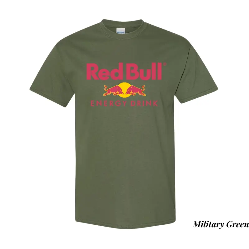 Red Bull T-shirt, Red Bull Logo Shirt, Soft Breathable Material, Perfect Gift for Men and Women, Everyday Relaxed Shirt 7