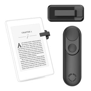 Remote Control Page Turner for Kindle Paperwhite Oasis Kobo, Rechargable Clicker Page Turner Kindle Accessories for iPhone, iPad, Android Tablets