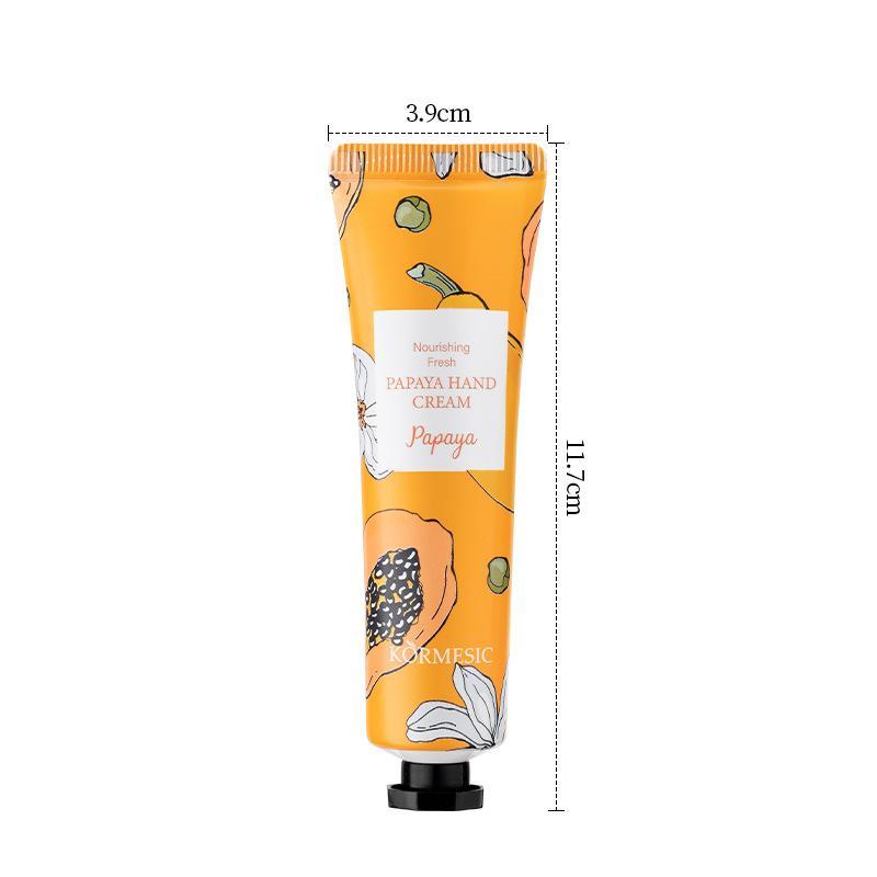 Product Introduction of 【 Luxury Gift 1】 Random Fruit Fragrance, Fruit Hand Cream KORMESIC Flower Fruit Hand Cream 30g 5