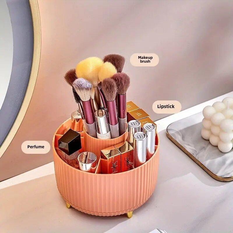 Product Introduction of Luxury 360° Rotating Multi-Functional Storage Organizer Modern In Style for Makeup, Office Supplies, and Home Essentials,Vanity Storage, Cosmetic Case, Makeup Brush Organizer, Room Boxes 6