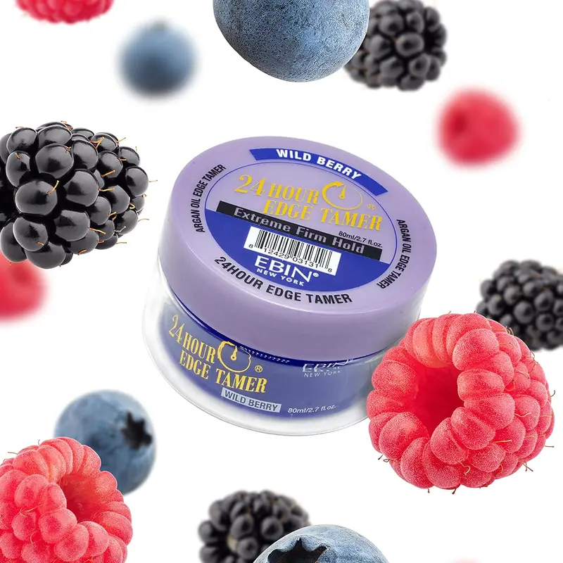 EBIN NewYork 24 Hour Wild Berry Extreme Firm Hold Edge Tamer 15ml, 80ml / 250ml 6