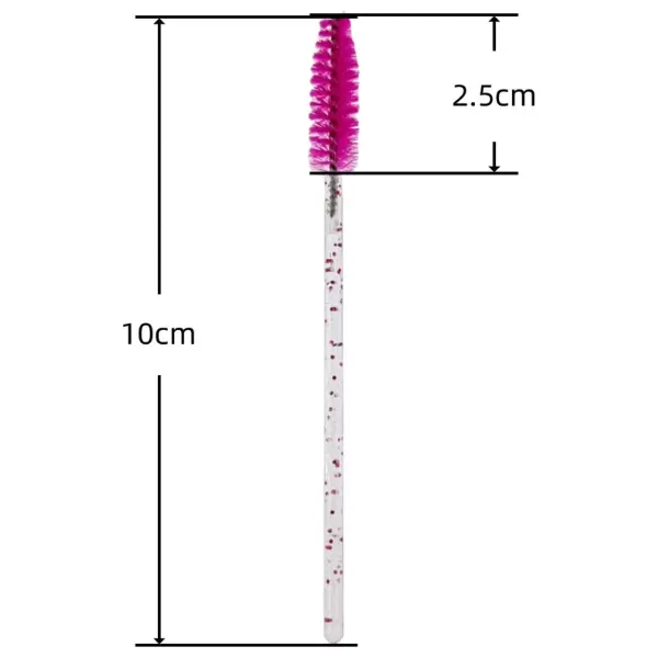 50 pcs Eyelash Mascara Brushes, Wands Applicator Eyebrow Brush Makeup Kit, Eyebrow Castor Oil Brush Makeup Tool 4