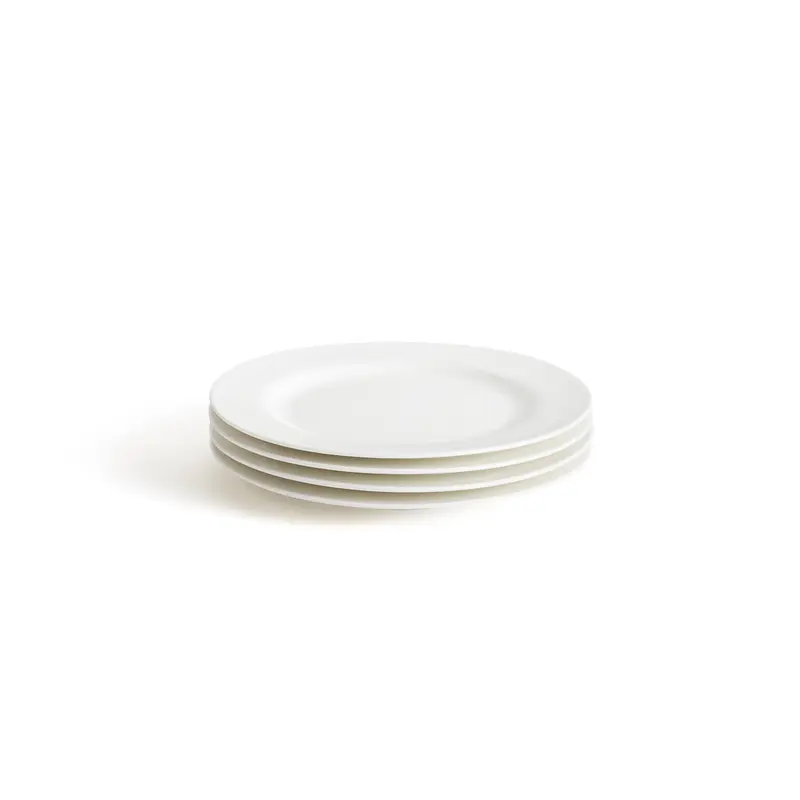 Set of 4 Ginny Porcelain Dessert Plates 1