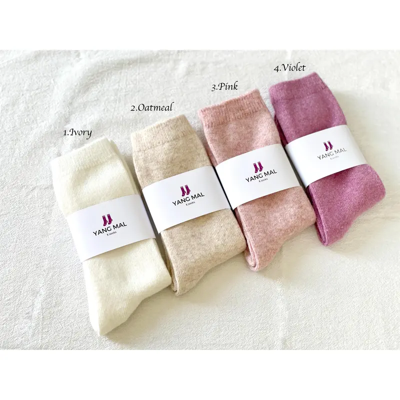 CASHMERE WOOL SOCKS 2