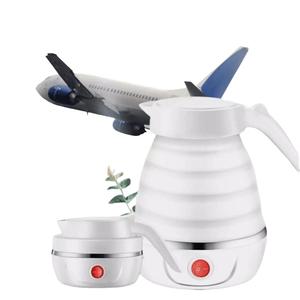 600ML Electric Kettle for Camping and Travel - Foldable and Portable Silicone Design
