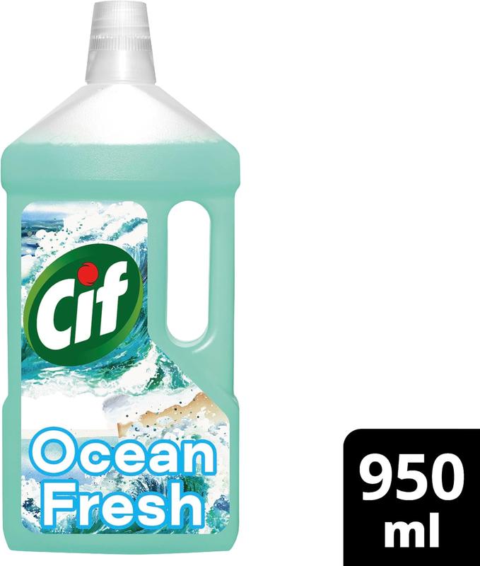 Introducing the Ocean Floor Cleaner against stubborn dirt for cleaning linoleum, vinyl and ceramic tiles 950 ml 0