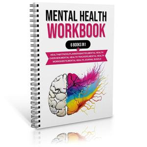 Mental Health Workbook, 1 Count Colorful Mindfulness Workbook, Managing Depression in Relationships, Addiction Recovery Strategies, Healing Complex PTSD Book