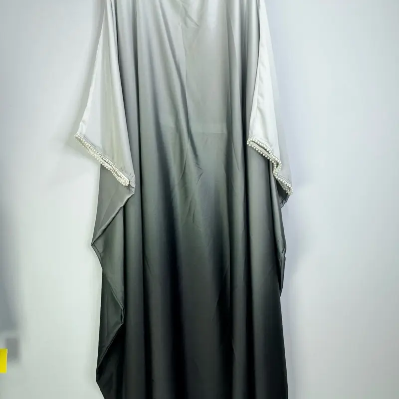 Ombré coloured kaftan with inner elastic 5