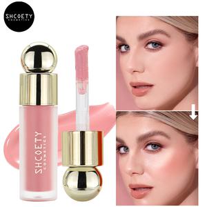 Liquid Blush & Lip Tint - Buildable, Long-Lasting Cheek Color & Natural Flush for All Skin Tones - Vegan, Weightless & Cruelty-Free-SHCOETY