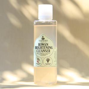Napiers Rowan Brightening Cleanser | Water Based Foaming Facial Cleansing Rich in Vitamin C Suitable for Sensitive Skin | Vegan & Cruelty-Free Gentle Natural Skincare | Botanics Like Rowan For Glowing Skin Artificial Fragrance Free cleansers face wash