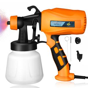 Electric Paint Sprayer, Electric Paint Sprayer with Cleaning & Blowing Joints & Nozzles, Easy To Clean, Suitable for Furniture, Cabinets, Fence, Walls, Door, Garden Chairs