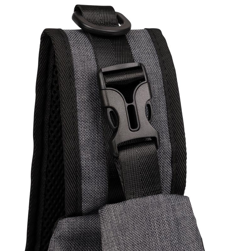 Trespass Sling Bag 3 Zip Pockets Quick Release Strap Crossbody Chest Bag Versa 4