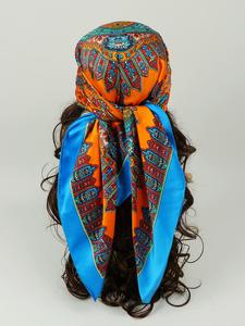 Women's Boho Woven Plain Bandana